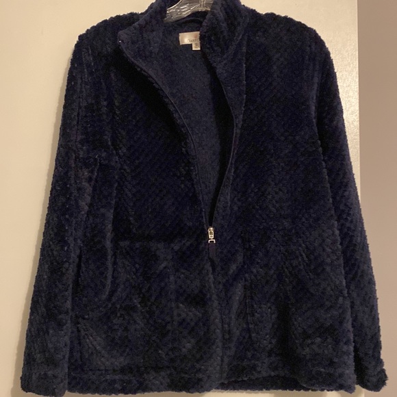 CuddlDuds Women’s Gill Zip Soft Fleece Jacket - Picture 6 of 6